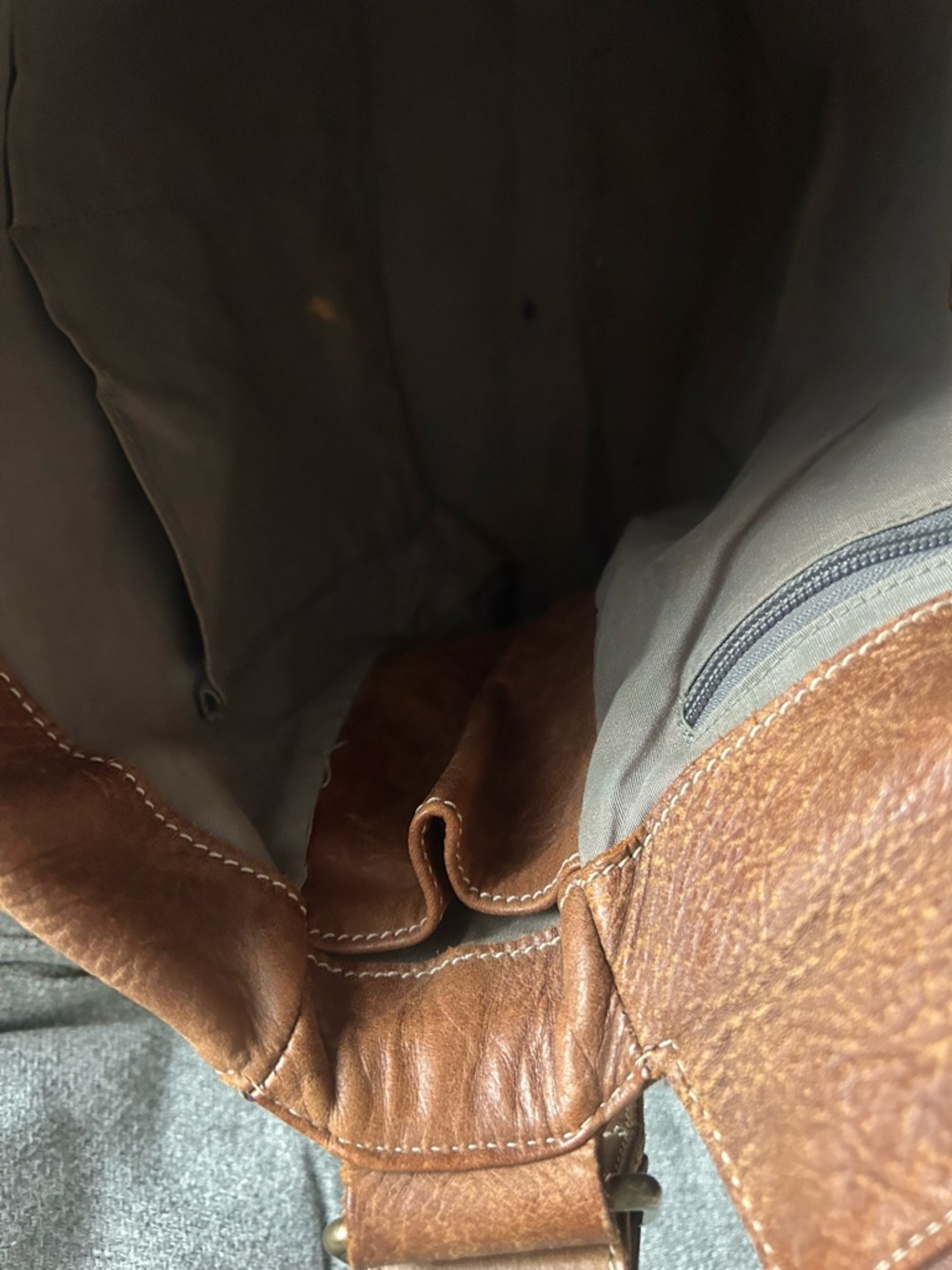 Roots Tribe Satchel Bag ~Vintage - Picture 13 of 16